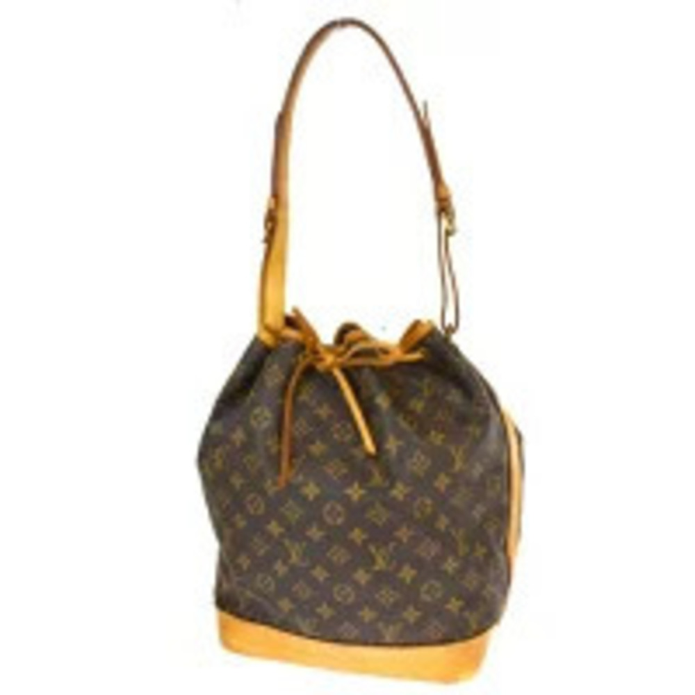 Louis Vuitton Noe Shoulder Bag Drawstring Monogram Leather